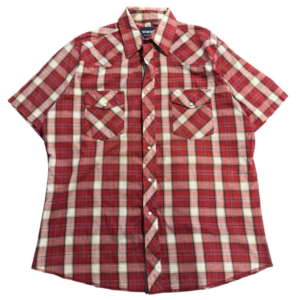 Wrangler Pearl snap button down